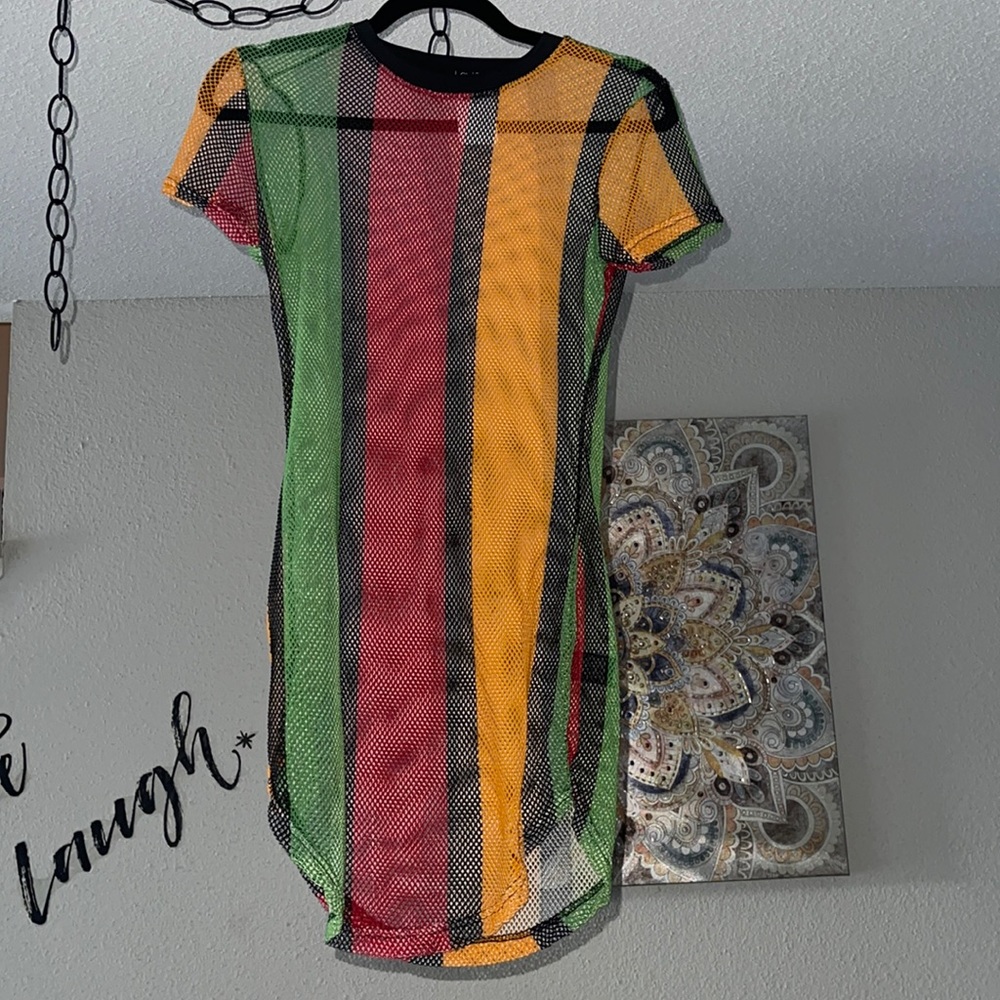 Summer Mesh Mini-sundress (M)